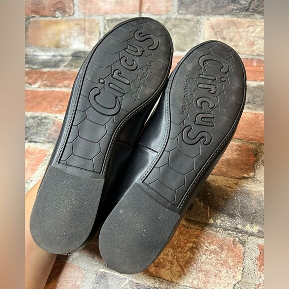 Size 8 Sam Edelman by Circus Black Felicia Ballet Flats - Picture 5 of 7